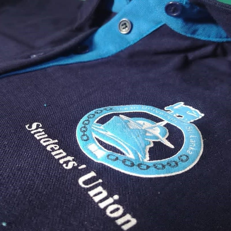 polo university t-shirt printing in Sri-Lanka Ocean University
