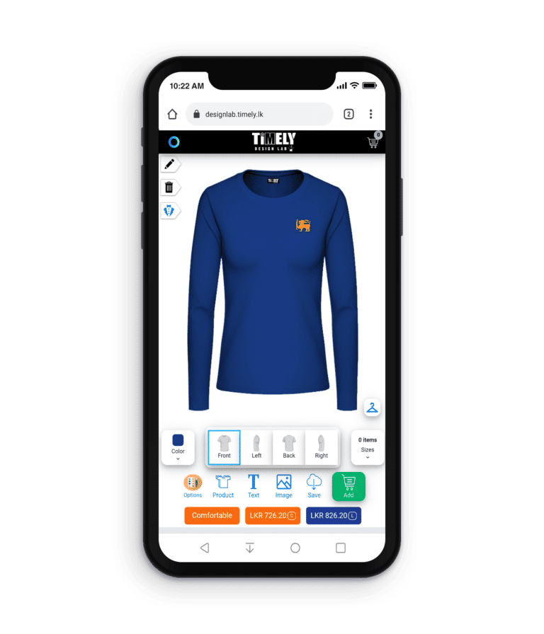 Sri Lanka long sleeve cotton t-shirts printing sports team