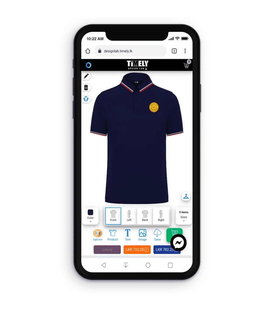 Sri Lanka university and office staff t-shirt printing timely clothing